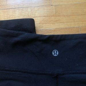Lululemon cropped wunder under leggings